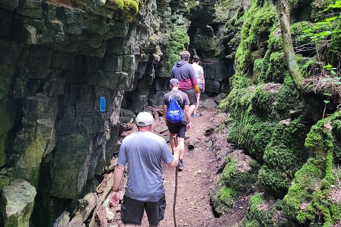 Private Nottawasaga Bluffs Caves Hiking Tour,Collingwood/Creemore - Starting among apple trees near Glen Huron