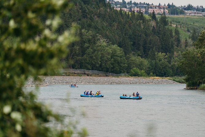 Private Self-guided River Rafting Tour in Calgary - A relaxed way to see Calgary from the Bow