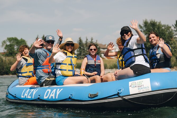 Private Self-guided River Rafting Tour in Calgary - Bowmont Park and the quieter upper stretch