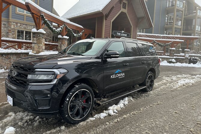 Private Shuttle Kelowna to Big White - From Kelowna Airport to the ski hill