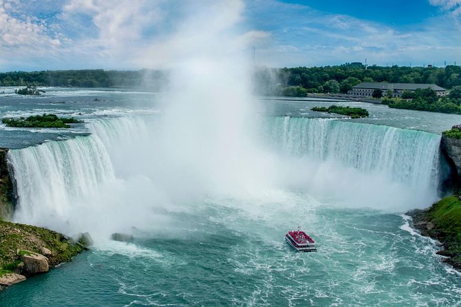 Private Tour of Niagara Falls with Niagara City Cruise - Looking over the Falls from Skylon Tower