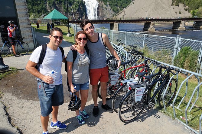 Quebec City : Bike Excursion to Montmorency Falls - A river ride out of Quebec City