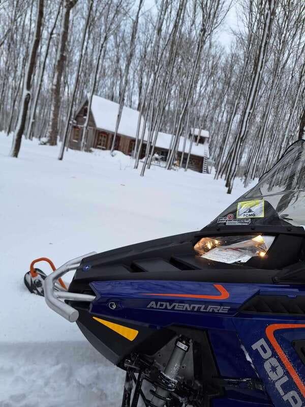 Quebec City: Guided Snowmobile Tour - A snowmobile ride outside Quebec City