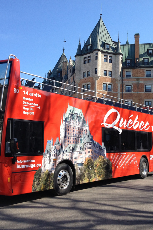 Quebec City: Hop-on Hop-off Open-Top Double Decker Bus Tour - How the audio and drivers shape the experience