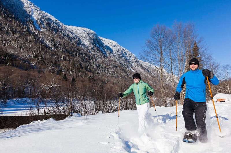 Quebec City: Jacques-Cartier National Park Snowshoeing Tour - Free time before the ride home