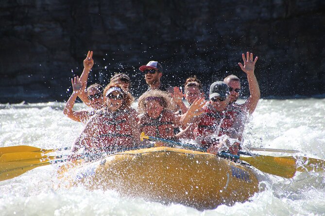 Rafting Athabasca Falls Run in Jasper - The guide makes or breaks the mood