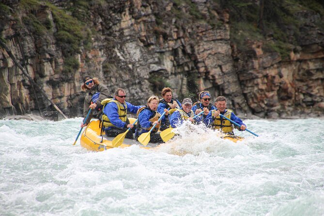 Rafting Athabasca Falls Run in Jasper - From Jasper to the river in about 30 minutes