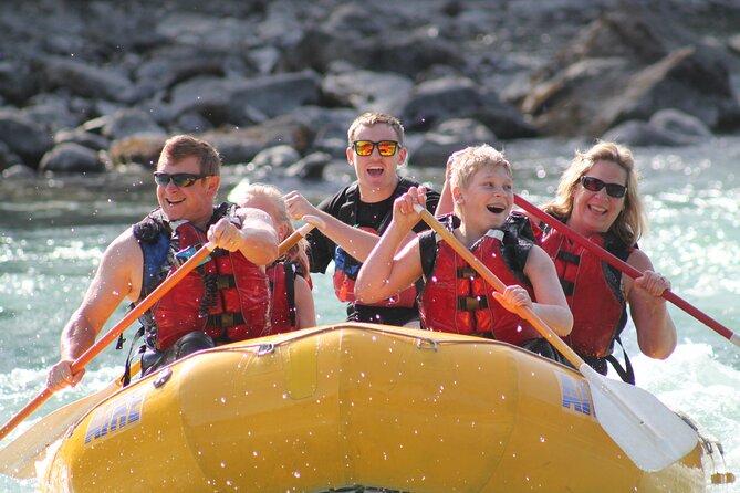 Rafting on Athabasca River Mile 5 in Jasper - Who should book this Jasper rafting outing?