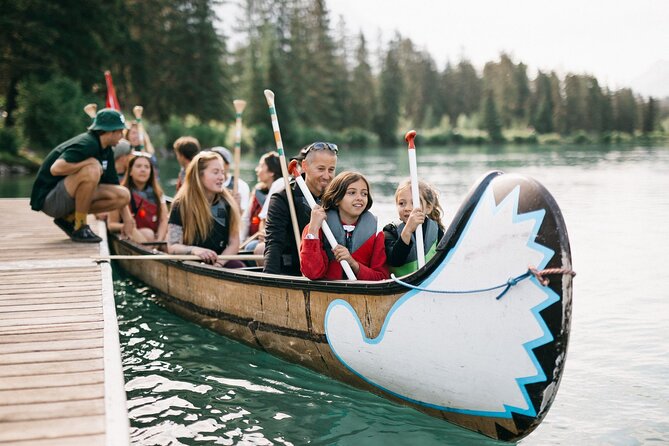 River Explorer | Big Canoe Tour in Banff National Park - Setting out from the Banff Canoe Club