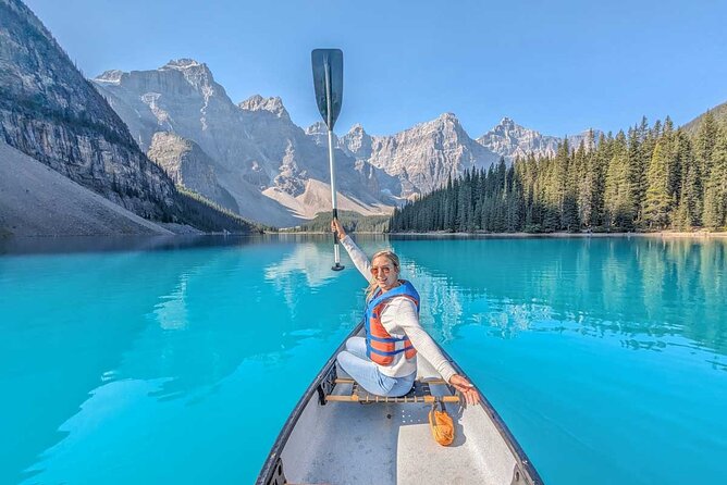 Rockies Grand Advanture: Moraine & Louise Lakes, Waterfall Tour - Key points at a glance
