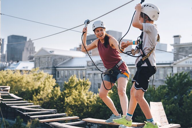 Sailing Aerial Adventure - Choosing between beginner and advanced routes