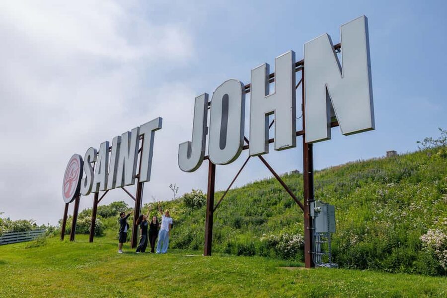 Saint John Driving Tour With Skywalk, Martello Tower & Fort - Carleton Martello Tower and the harbor view