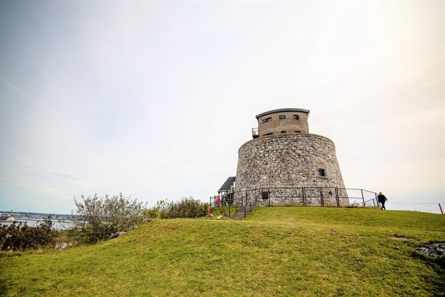 Saint John Night Driving Tour With Skywalk & Martello Tower - The narrated drive through Uptown Saint John