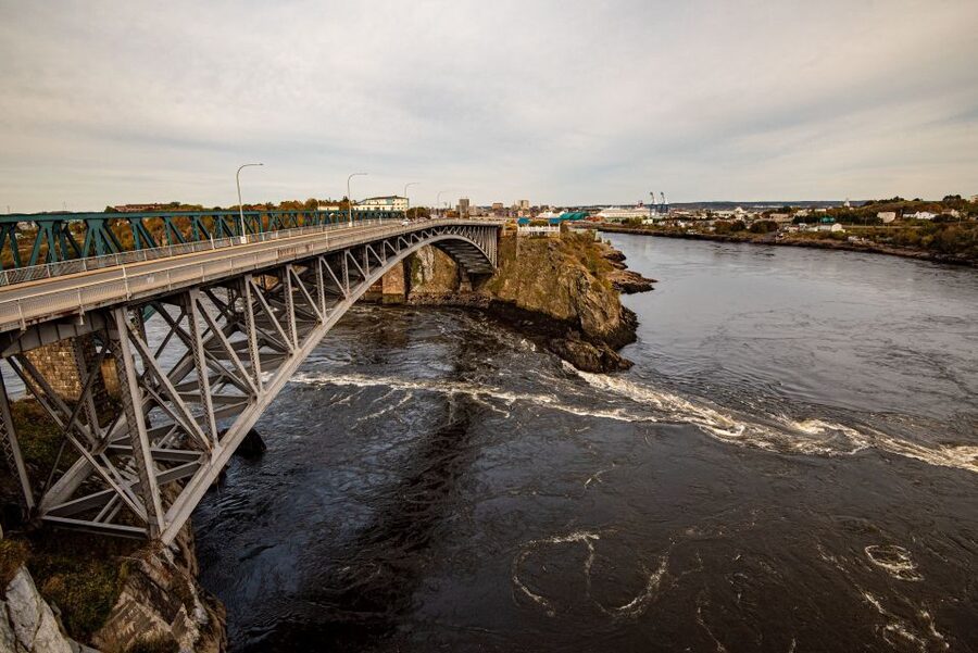Saint John Night Driving Tour With Skywalk & Martello Tower - Carleton Martello Tower and the high viewpoint