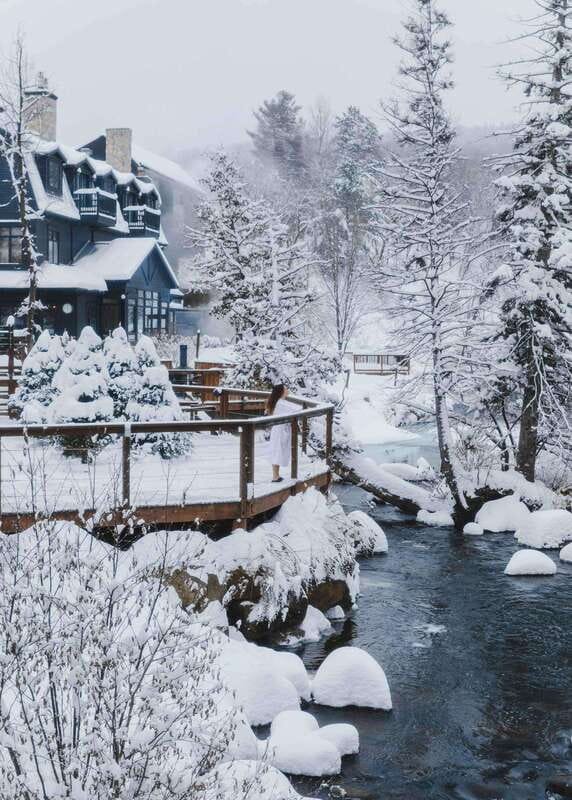 Saint-Sauveur: relaxation session in a Nordic thermal spa - A closer look at the atmosphere