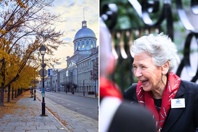 Semi-Private Old Montréal Walking Tour by Guidatour - Cours Le Royer and restored warehouses