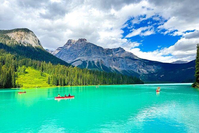 Shared Tour: Lake Louise & Emerald Lake from Canmore/Banff - Guides, commentary, and the small-group ride
