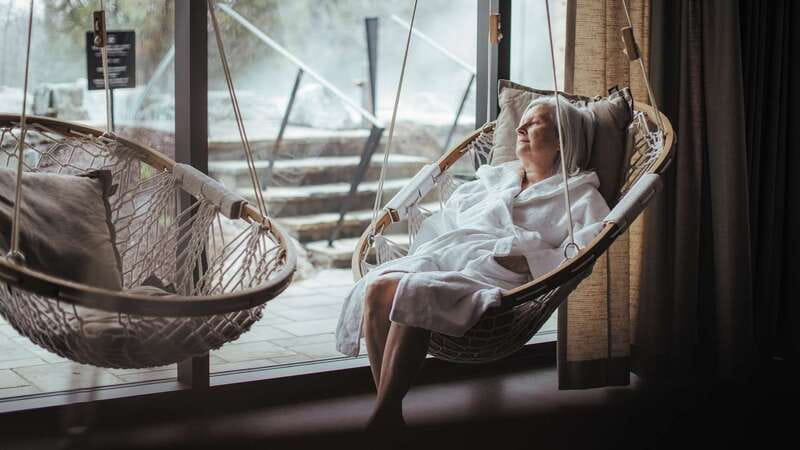 Sherbrooke: Nordic Spa Thermal Experience - Outdoor spaces and views across Lac des Nations