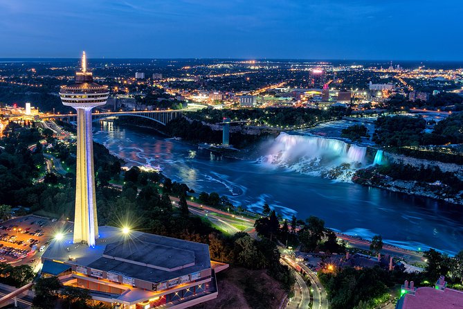 Skylon Tower, Niagara Falls Ontario Observation Deck Admission - Reaching the top in 52 seconds