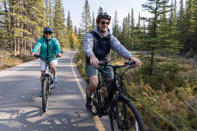 Small Group E-Bike Tour the Banff Local Explorer - Bow Falls, where the river narrows into drama