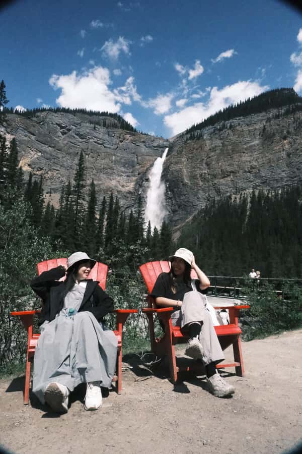 Small Grp: Emerald Lake (Optional Canoe) & Takakkaw Falls - Takakkaw Falls and the final big view