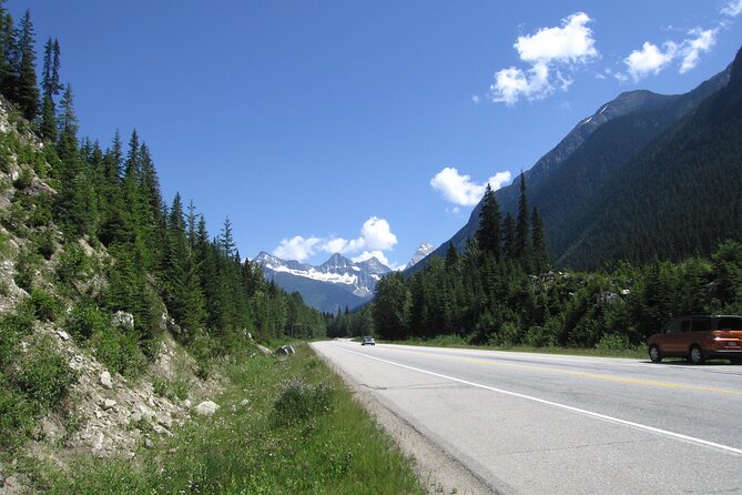 Smartphone Audio Driving Tour between Kamloops and Vancouver - Sound effects, music, and the practical listening experience