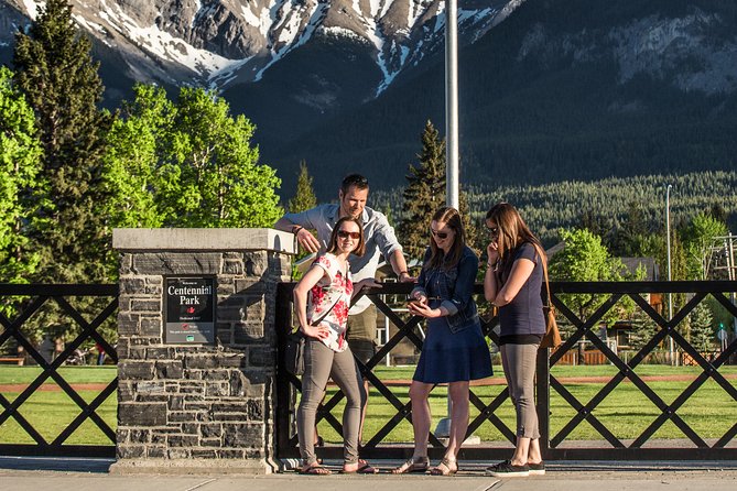 Smugglers Blues - Canmore Outdoor Escape Game - Making room for shops, snacks, and a drink