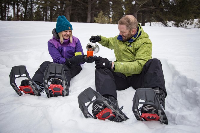 Snowshoeing Tour to the Paint Pots - Maple taffy, hot chocolate, and the crazy carpet