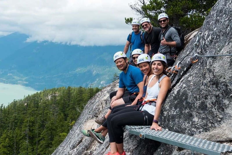 Squamish: Via Ferrata Climbing Adventure - Starting at the Summit Shelter