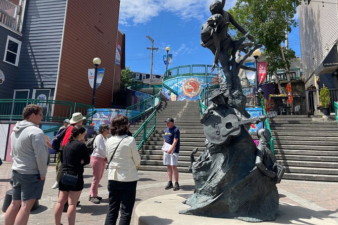 St. John's Downtown Walking Tour - George Street: a lively opening in the city center