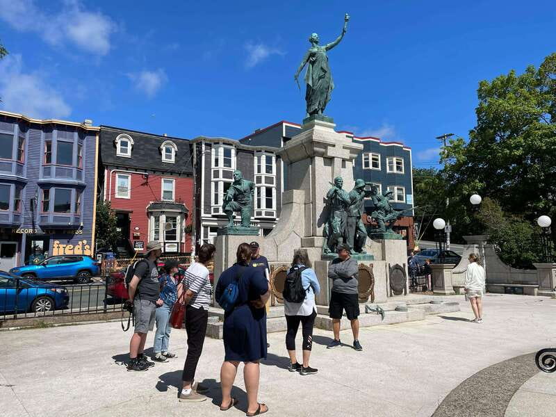 St. John's: Guided Walking Tour of the City - Starting at the A Time statue