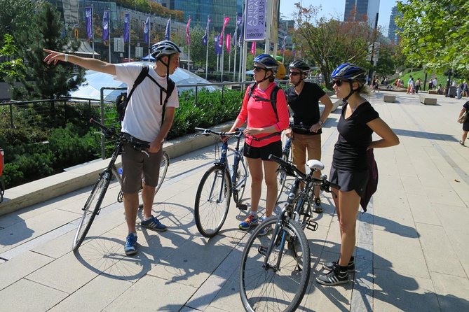 Stanley Park & Downtown - Vancouver Bike Tours - The Convention Centre and the inner harbour