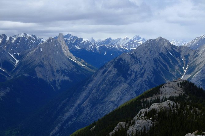 Sulphur Mountain Highline Trek in Banff - Views toward Banff, Lake Louise, and Mount Assiniboine