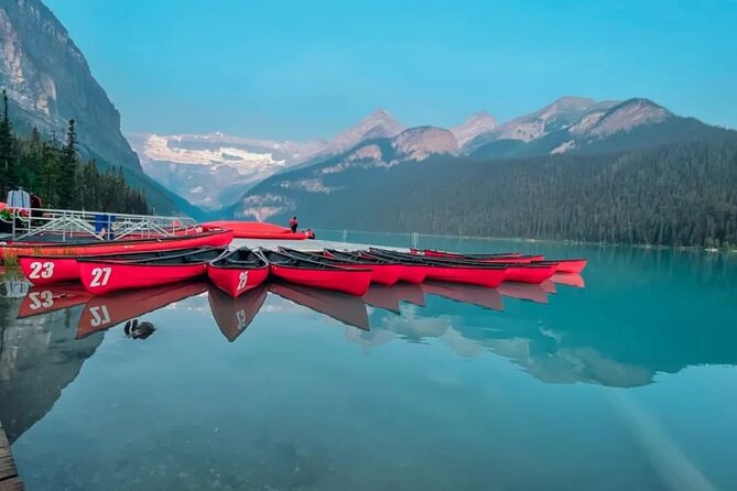 Sunrise Moraine Lake and Lake Louise - Weather, crowds, and other practical tradeoffs