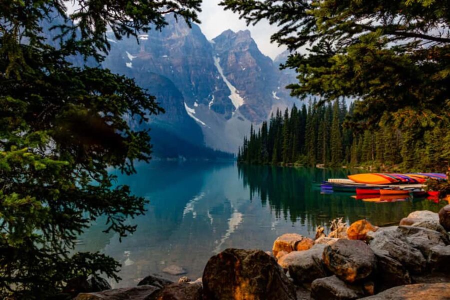 Sunrise or Sunset/Stargazing Tour at Moraine Lake from Banff - The 105-minute ride from Banff or Canmore
