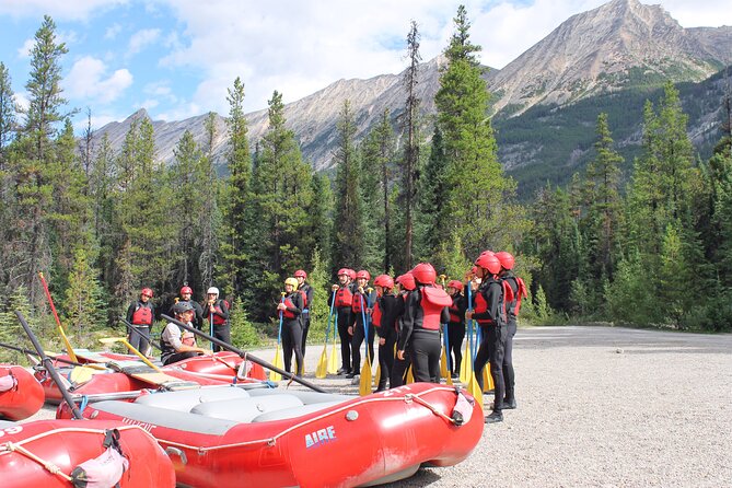 Sunwapta Challenge Whitewater Rafting: Class III Rapids - From downtown Jasper to the Sunwapta River