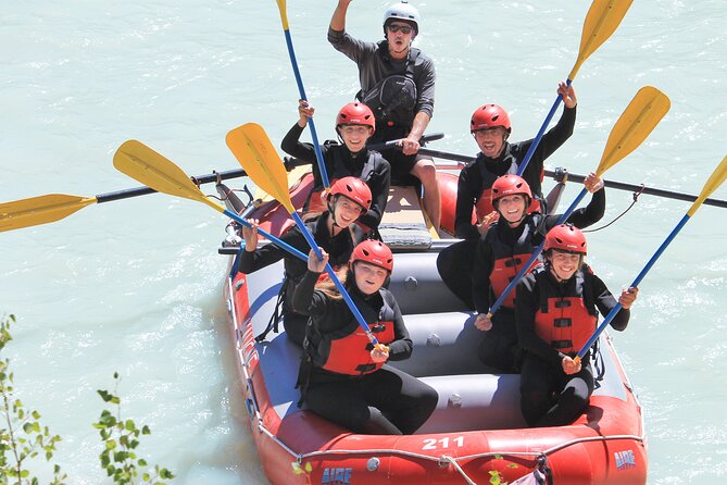 Sunwapta Challenge Whitewater Rafting: Class III Rapids - Class II rapids build toward the Class III sections