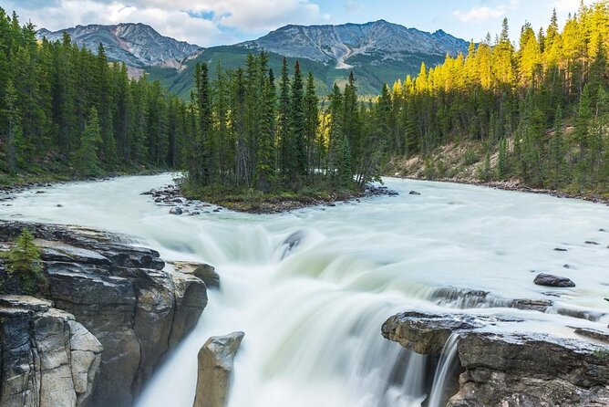 Sunwapta River Self-Drive Rafting Trip - What happens at Sunwapta Falls and Canyon