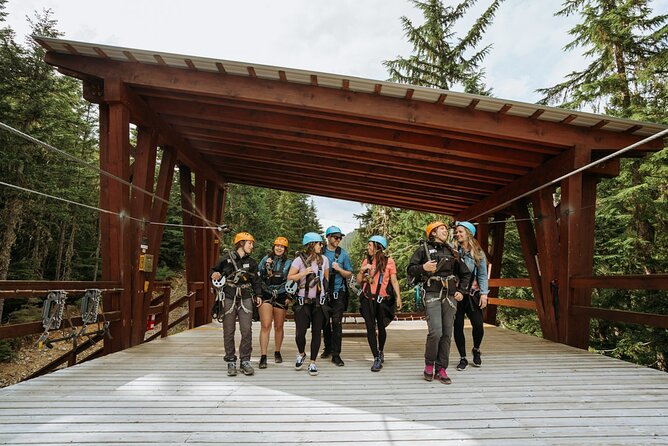 Superfly Ziplines on Cougar Mountain - includes 4 ziplines! - Line one: the biggest first impression