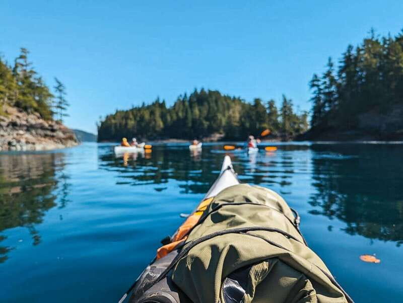 Telegraph Cove: Half-Day Kayaking Tour - Paddling out from Telegraph Cove