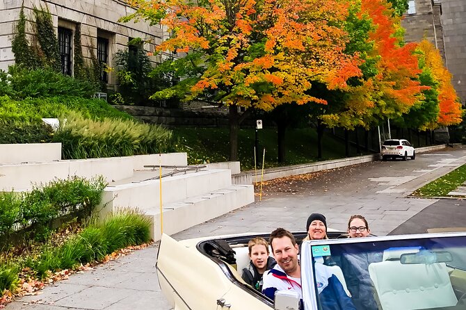 The 1-Hour Convertible Cadillac Old-Montréal History Tour SHARED - Starting at Bonsecours Market