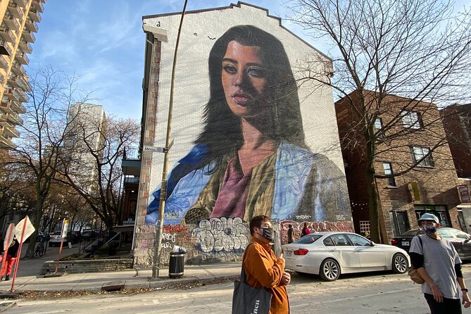 The Original Montreal Mural Arts Tour by Spade & Palacio - How Much Walking and How Much Art?