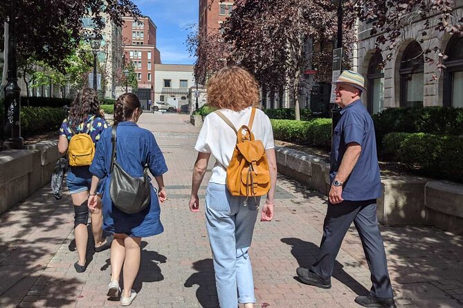 The Original Old Montréal Walking Tour by Guidatour - The Royal Bank and stories hidden in plain sight
