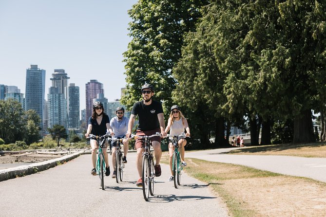 The Stanley Park Bicycle Tour by Cycle City Tours - Cruising the seawall toward Third Beach