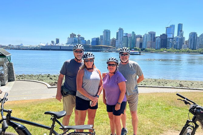 The Ultimate Stanley Park E-Bike Tour - Siwash Rock and the rocky waterfront