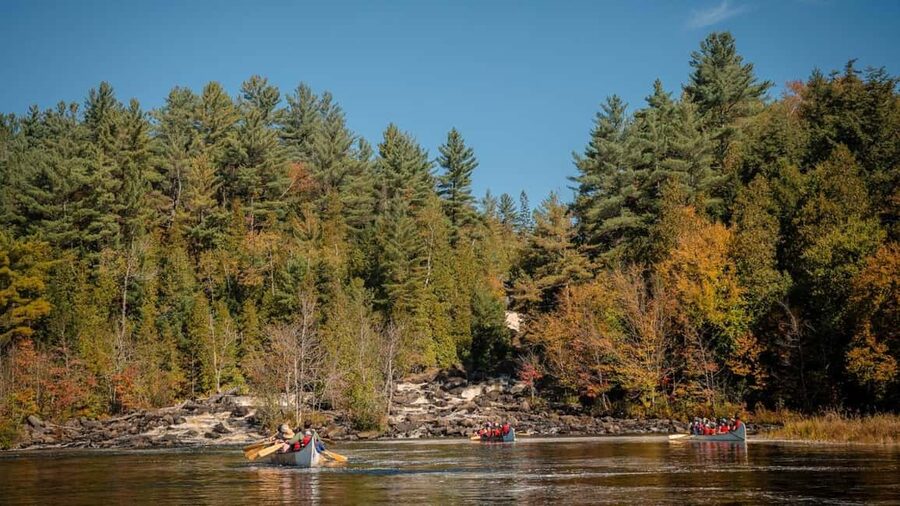 Toronto: Algonquin Park and Ragged Falls Day Trip - The Huntsville break before the park