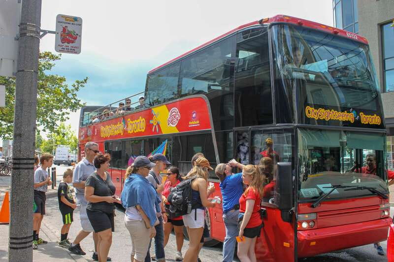 Toronto: City Sightseeing Hop-On Hop-Off Bus Tour - Stops 1 to 4: downtown, Wellesley, Yorkville, and the ROM