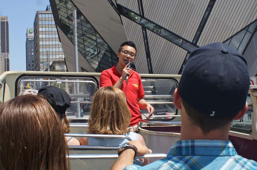 Toronto City Tour: 2-Hour Open-Top Experience - Downtown Toronto from the upper deck