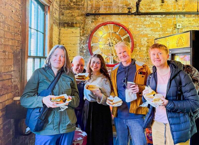 Toronto: Distillery District Breakfast Walking Tour - Walking the brick streets and Victorian buildings