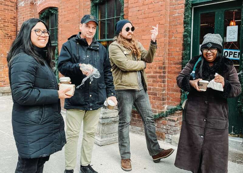 Toronto: Distillery District Breakfast Walking Tour - Coffee or tea sets the morning pace